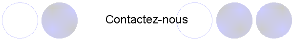 Contactez-nous